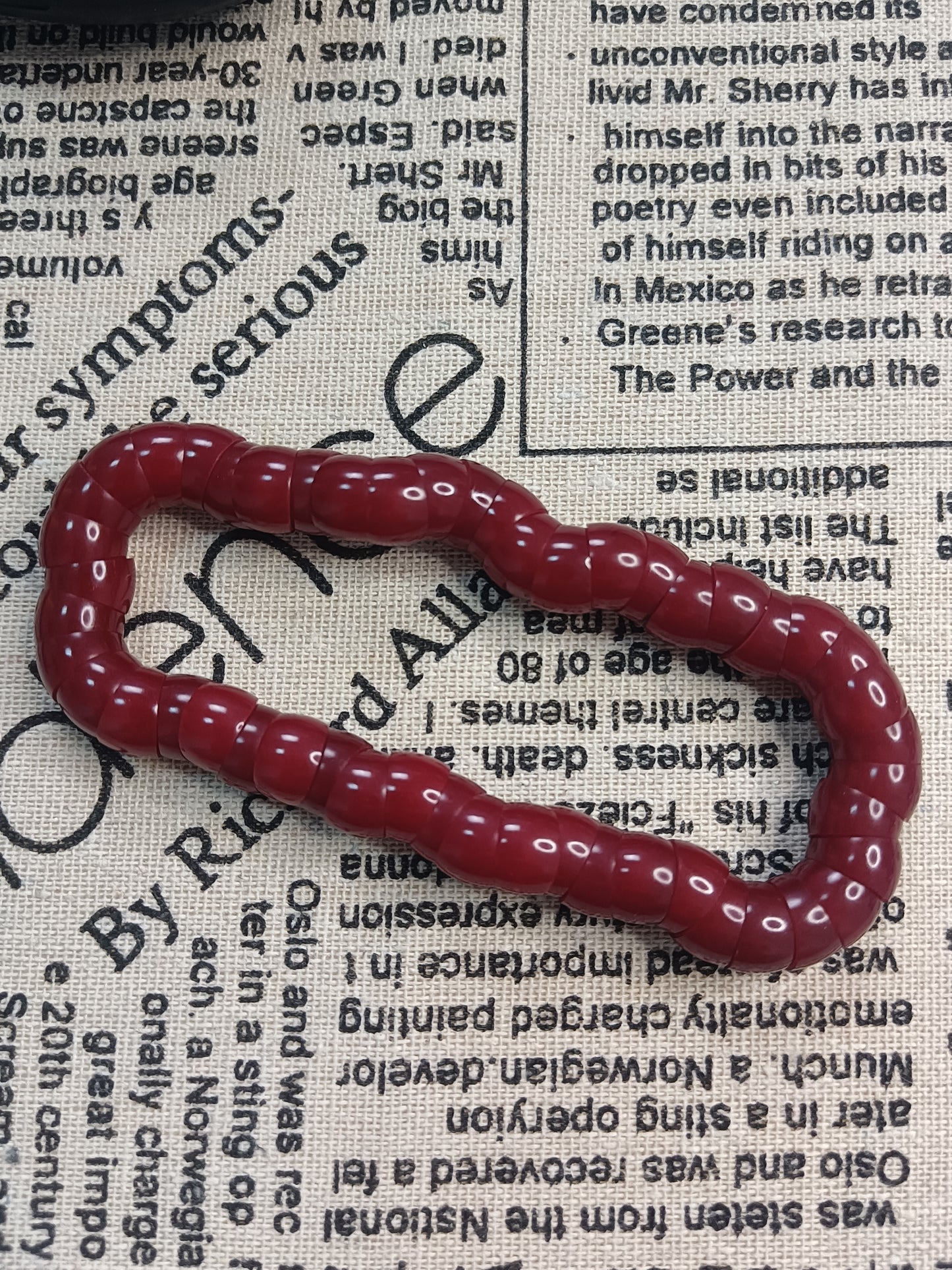 Cinnabar Worm